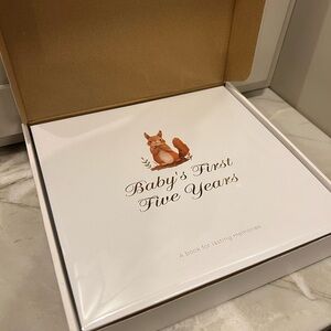 Baby's First Five Years Memory Book